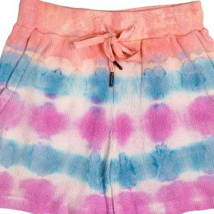 SIMPLY SOUTHERN CANDY TIE DYE WAFFLE SHORTS